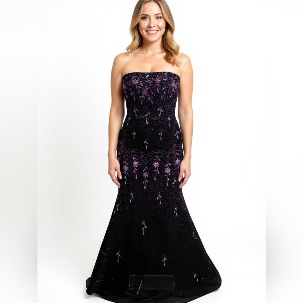 Tiffany Designs | Beaded Mermaid Pageant Gown